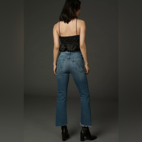 MOTHER The Insider Crop Step Fray Size 30 NWT - Picture 3 of 14